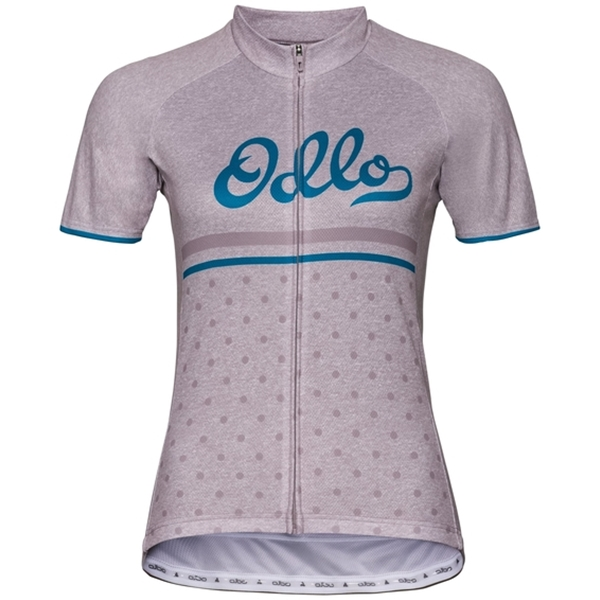 Odlo Stand-Up Collar S/S Full Zip Women - Image 3
