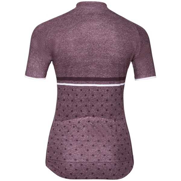 Odlo Stand-Up Collar S/S Full Zip Women - Image 2