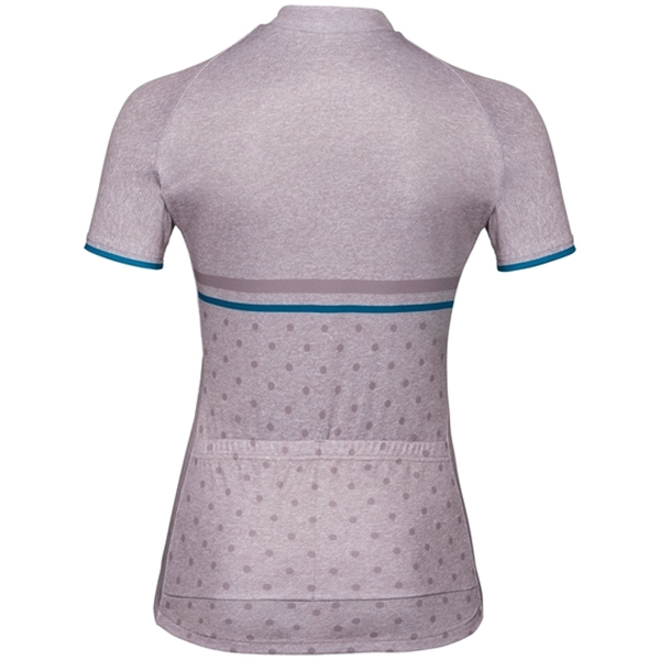 Odlo Stand-Up Collar S/S Full Zip Women - Image 4
