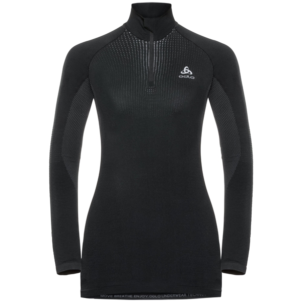 Odlo W's Bl Top Turtle Neck L/S Half Zip Performa