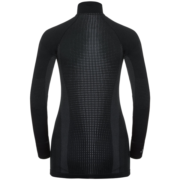 Odlo W's Bl Top Turtle Neck L/S Half Zip Performa - Image 2