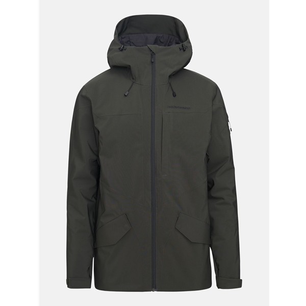 Peak Performance M Maroon Long Jacket - Image 4