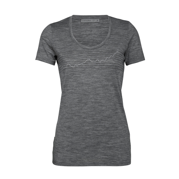 Icebreaker Wmns Tech Lite SS Scoop Global Heat Index