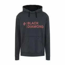 Black Diamond M Stacked Logo Hoody