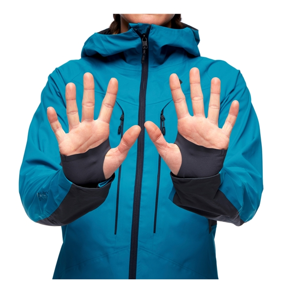 Black Diamond W Dawn Patrol Hybrid Shell - Image 9