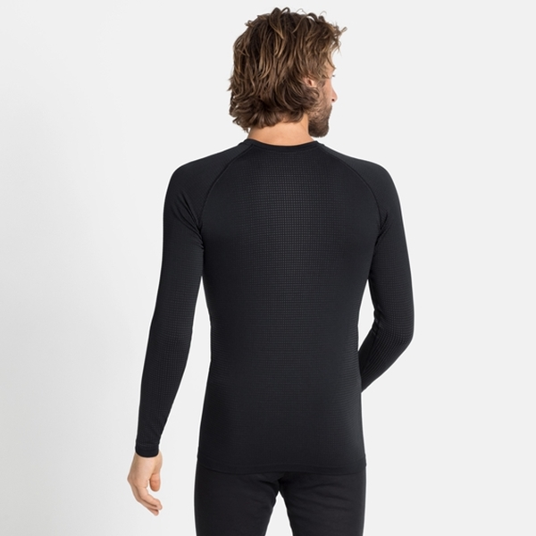 Odlo Performance Warm Eco Bl Top Crew Neck L/S Men - Image 4