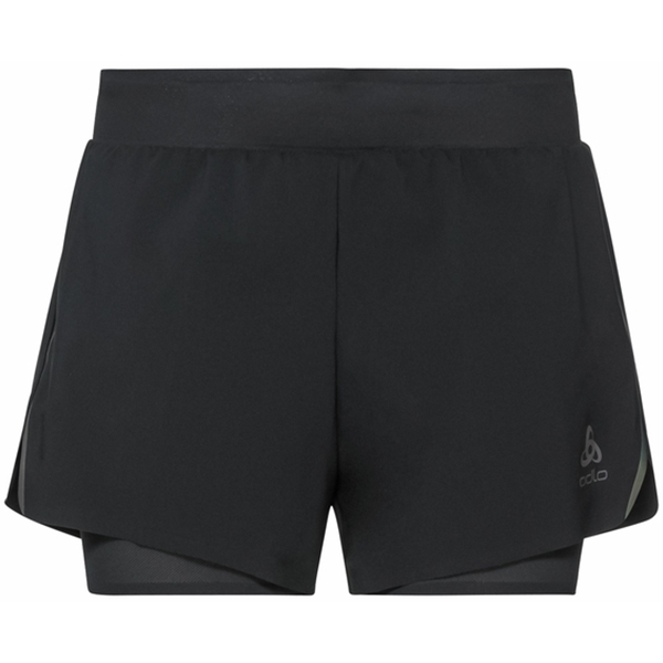 Odlo 2-In-1 Shorts Zeroweight 3 Inch Blackpack Women