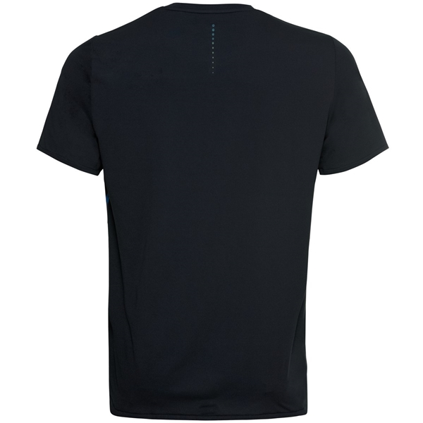 Odlo T-Shirt S/S Crew Neck Zeroweight Chill-Tec Men Black Pack - Image 2