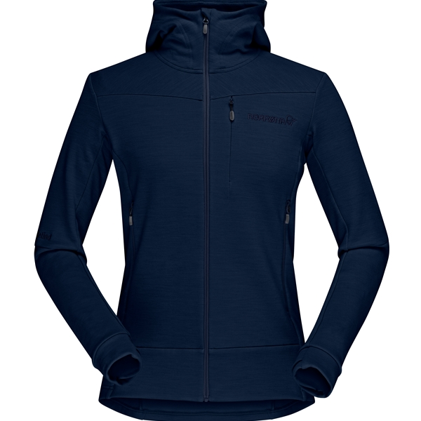 Norrøna Norröna Falketind Warmwool2 Stretch Zip Hood W's