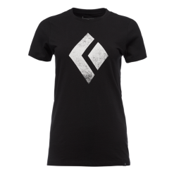 Black Diamond W SS Chalked Up Tee