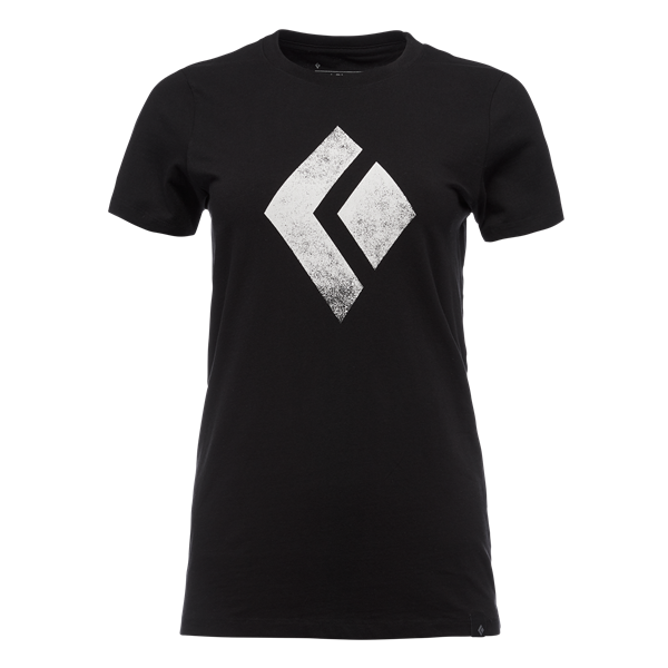 Black Diamond W SS Chalked Up Tee
