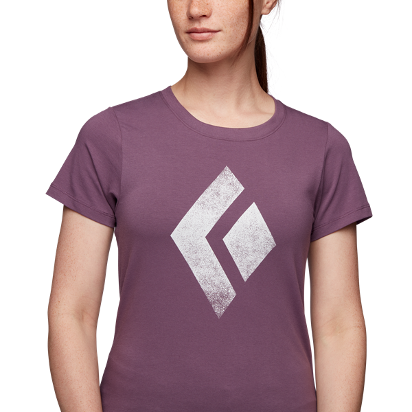 Black Diamond W SS Chalked Up Tee - Image 14