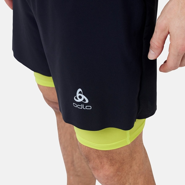 Odlo Axalp Trail 6 Inch 2-In-1 Shorts Men - Image 6
