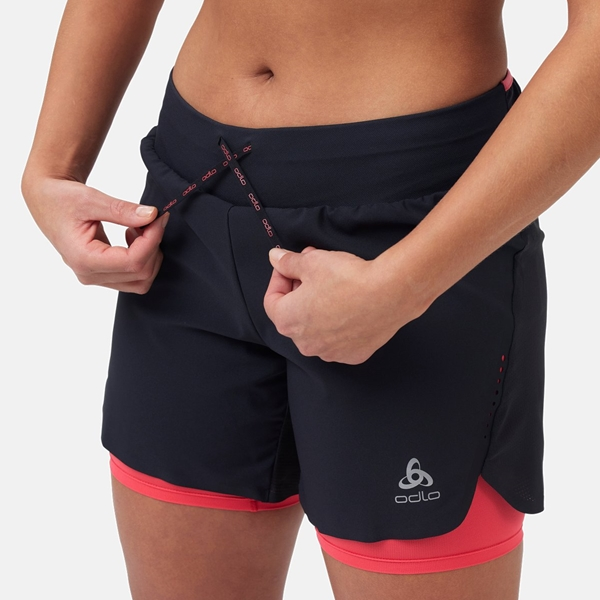 Odlo Axalp Trail 6 Inch 2-In-1 Shorts Women - Image 5