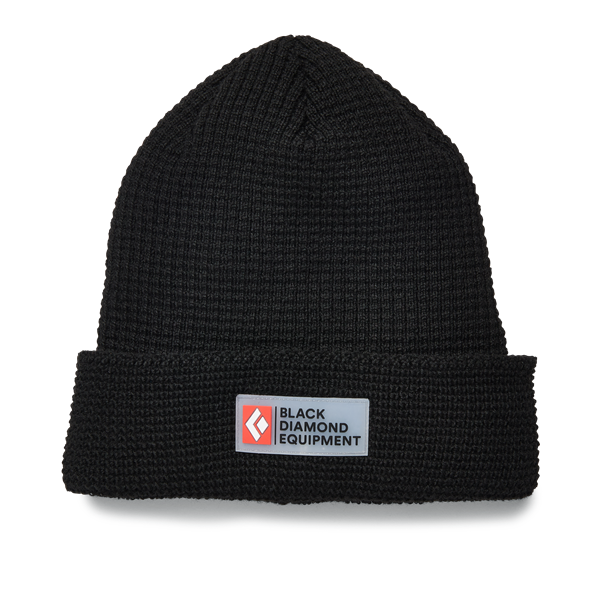 Black Diamond Double Waffle Beanie - Image 2