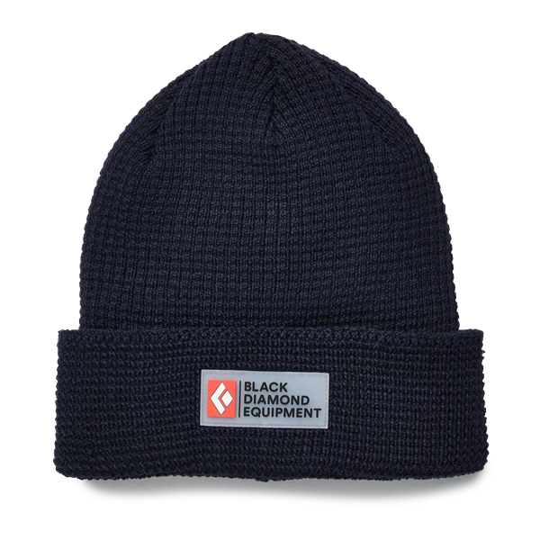 Black Diamond Double Waffle Beanie - Image 3