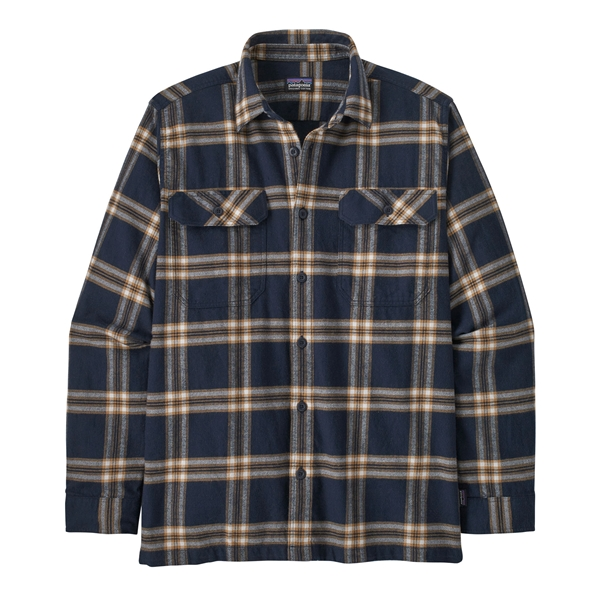 Patagonia M's L/S Organic Cotton MW Fjord Flannel Shirt - Image 4