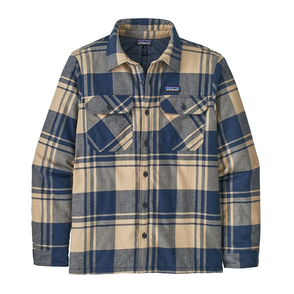 Patagonia M's Insulated Organic Cotton MW Fjord Flannel Shirt