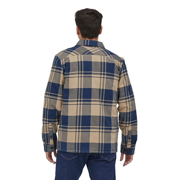 Patagonia M's Insulated Organic Cotton MW Fjord Flannel Shirt - Image 3
