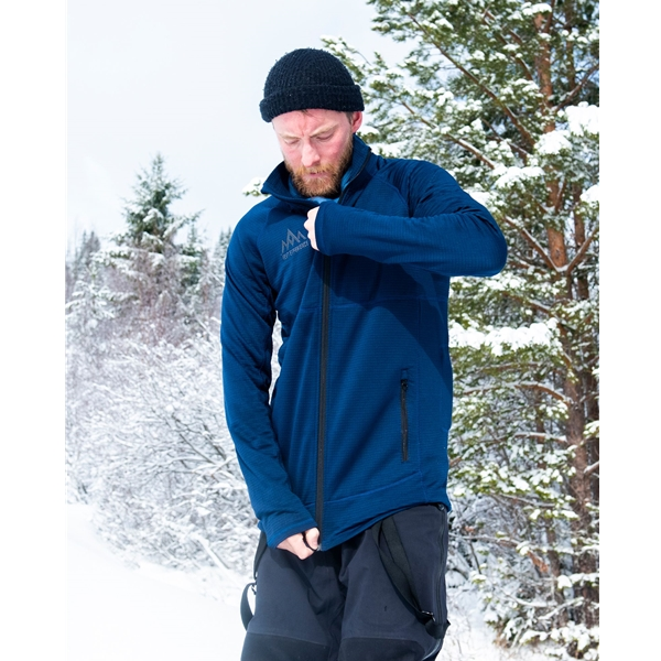 Heat Experience Heated Grid Fleece Mens - Image 3