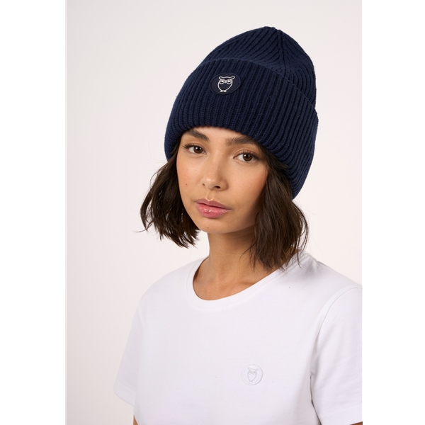 KnowledgeCotton Apparel Big Rib Beanie - Gots - Image 2