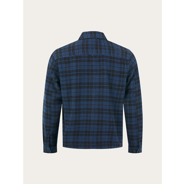 Knowledgecotton Apparel Classic Checked Cotton Buttoned Overshirt - Image 2