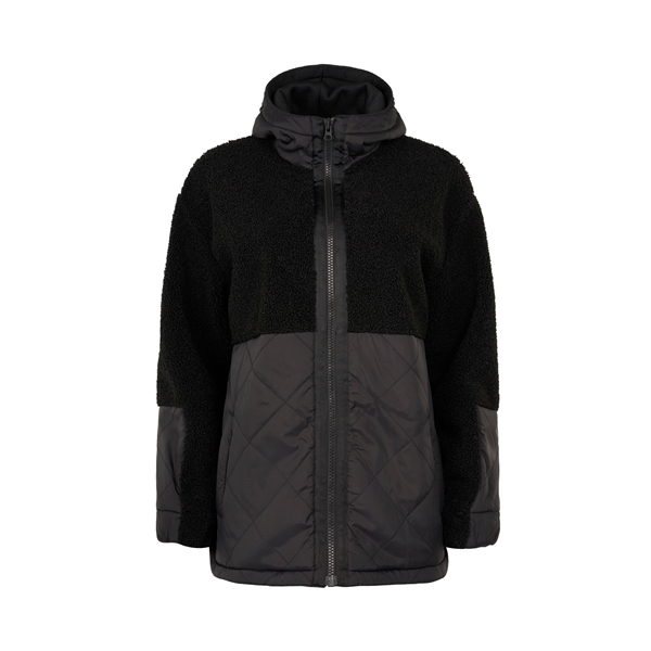 KnowledgeCotton Apparel Outdoor Teddy Mix Jacket - Grs/Vegan