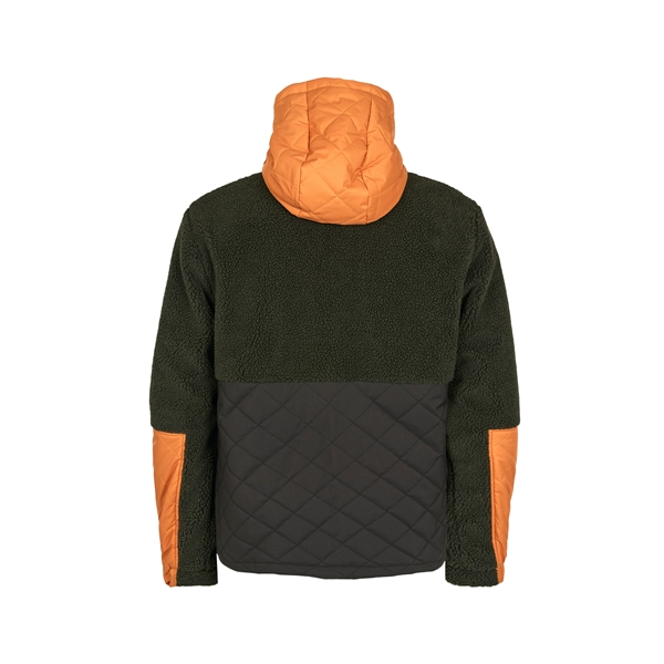 KnowledgeCotton Apparel Outdoor Teddy Mix Jacket - Grs/Vegan - Image 2