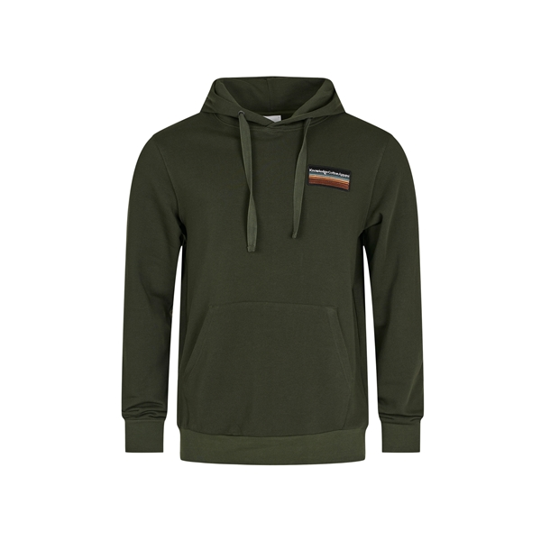 KnowledgeCotton Apparel Oversized Badge Hood Sweat - Gots/Vegan - Image 3