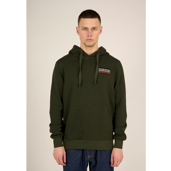 KnowledgeCotton Apparel Oversized Badge Hood Sweat - Gots/Vegan - Image 5