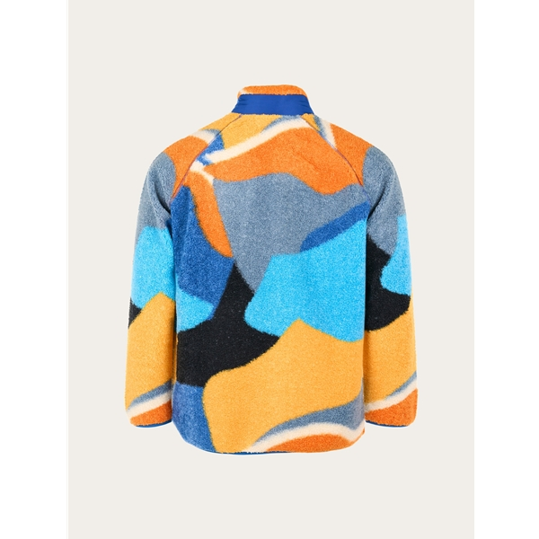 Knowledgecotton Apparel Oversized Raglan Teddy Polyester Zip Sweat - Image 8