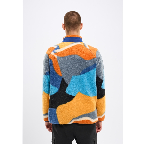 Knowledgecotton Apparel Oversized Raglan Teddy Polyester Zip Sweat - Image 11