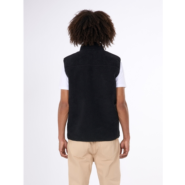 KnowledgeCotton Apparel Teddy Fleece Vest - Grs/Vegan - Image 3