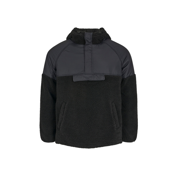 KnowledgeCotton Apparel Teddy Oversized Anorak - Grs/Vegan