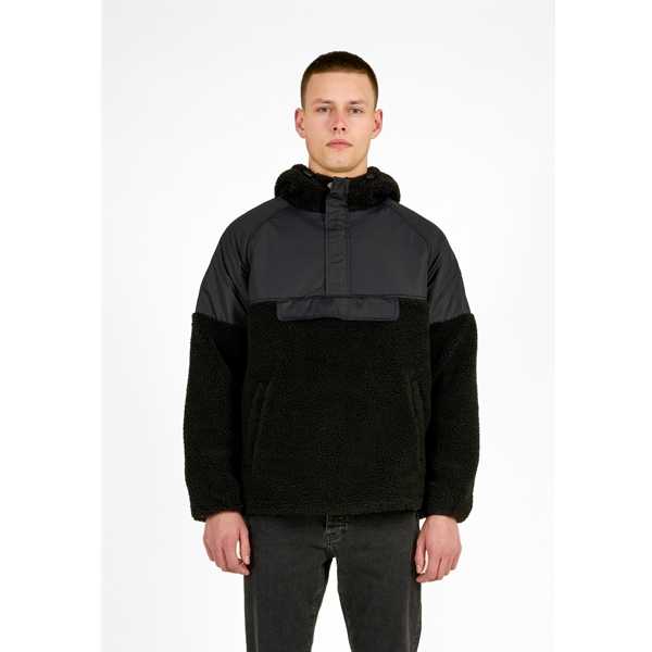 KnowledgeCotton Apparel Teddy Oversized Anorak - Grs/Vegan - Image 3