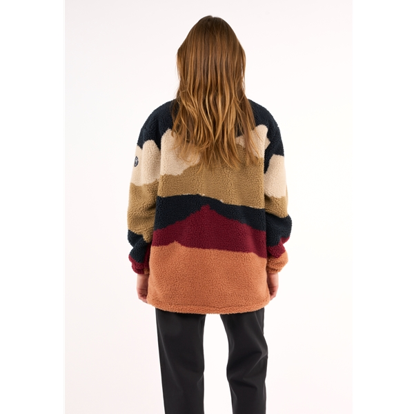 Knowledgecotton Apparel Teddy Printed High Neck Zip Jacket - Grs/Vegan - Image 4