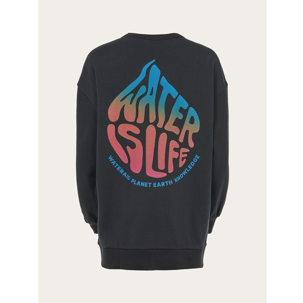 Knowledgecotton Apparel Wateraid Oversize Crew Neck Sweat - Gots/Vegan - Image 2