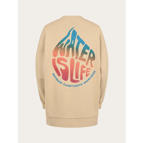 Knowledgecotton Apparel Wateraid Oversize Crew Neck Sweat - Gots/Vegan - Image 6
