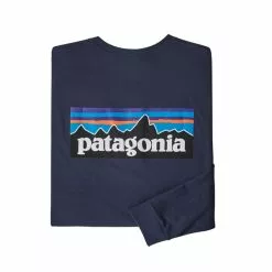 Patagonia M's L/S P-6 Logo Responsibili-Tee