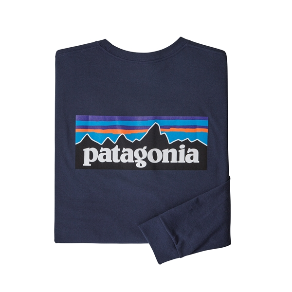 Patagonia M's L/S P-6 Logo Responsibili-Tee