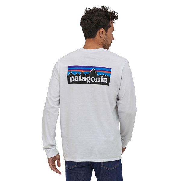Patagonia M's L/S P-6 Logo Responsibili-Tee - Image 6