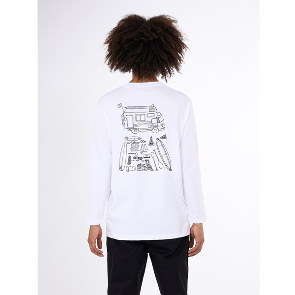 Knowledgecotton Apparel Long Sleeve Cotton Heavy Single - Gots - Image 3