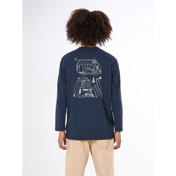 Knowledgecotton Apparel Long Sleeve Cotton Heavy Single - Gots - Image 6