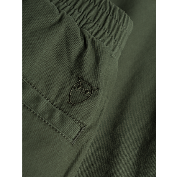 Knowledgecotton Apparel Regular Twill Pant Belt Details - Gots/Vegan - Image 6