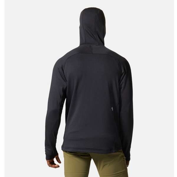 Mountain Hardwear Mens Polartec® Power Grid™ Full Zip Hoody - Image 2
