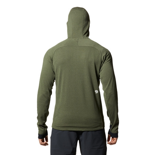 Mountain Hardwear Mens Polartec® Power Grid™ Full Zip Hoody - Image 3