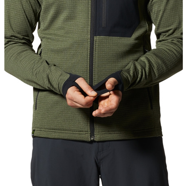 Mountain Hardwear Mens Polartec® Power Grid™ Full Zip Hoody - Image 4