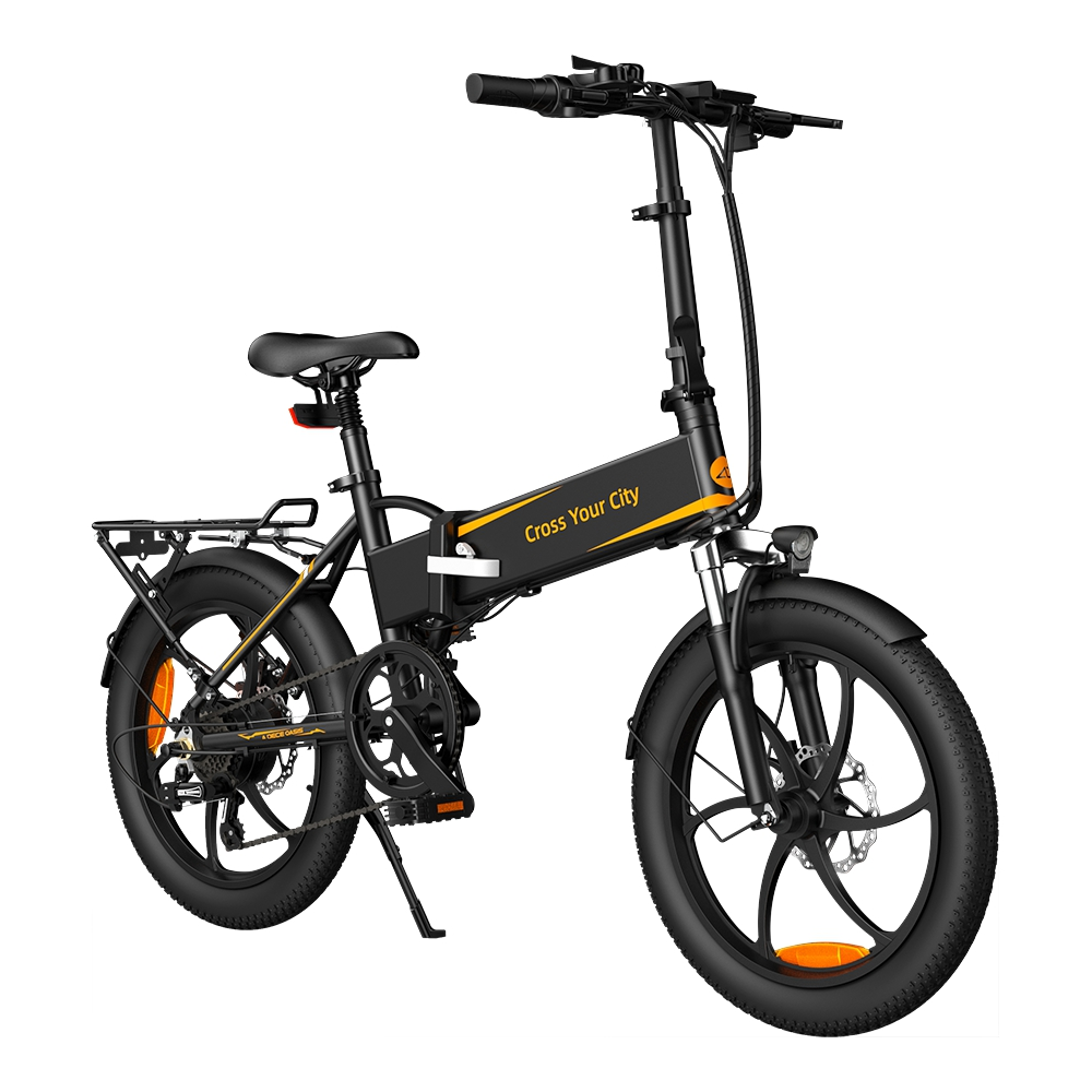 Folding Electric Bicycle ADO A20 XE, Black - Image 2