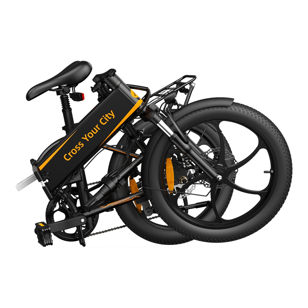 Folding Electric Bicycle ADO A20 XE, Black - Image 5