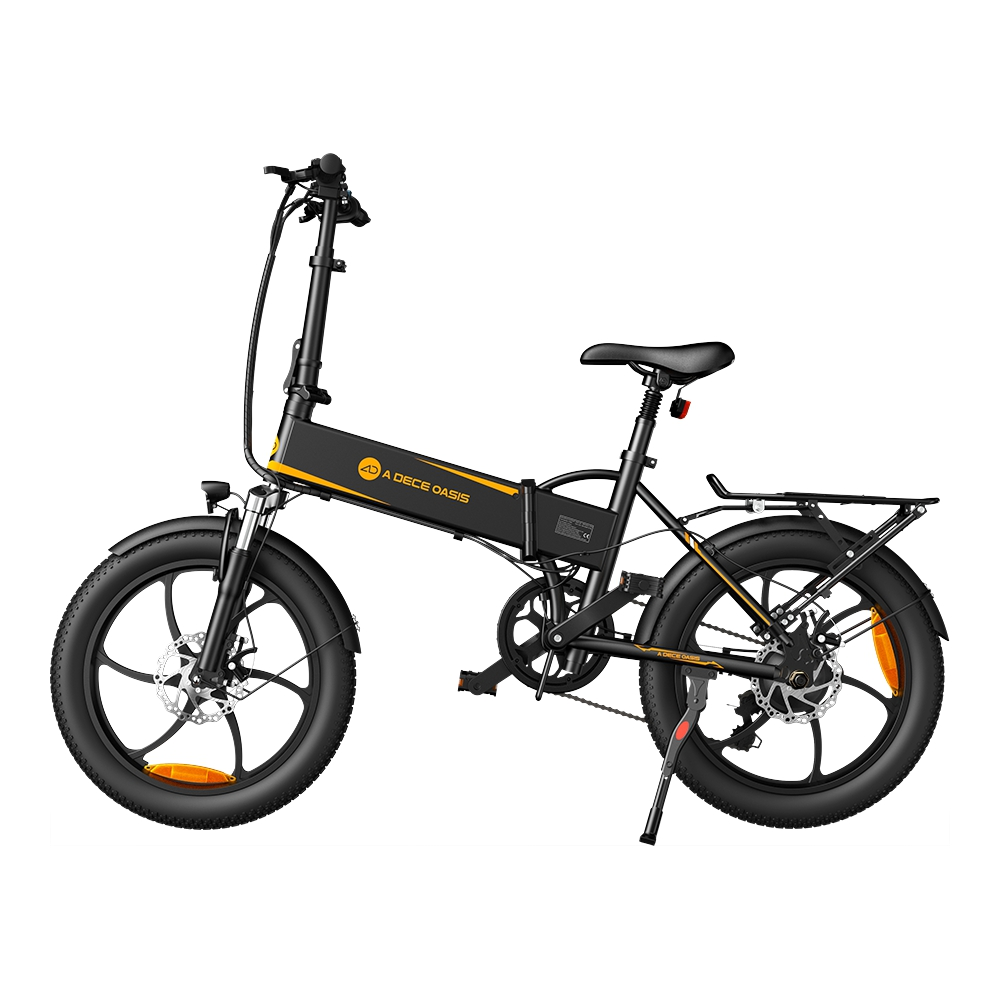 Folding Electric Bicycle ADO A20 XE, Black - Image 4